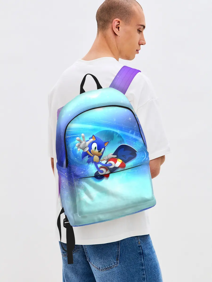 Рюкзак джинсовый / Соник