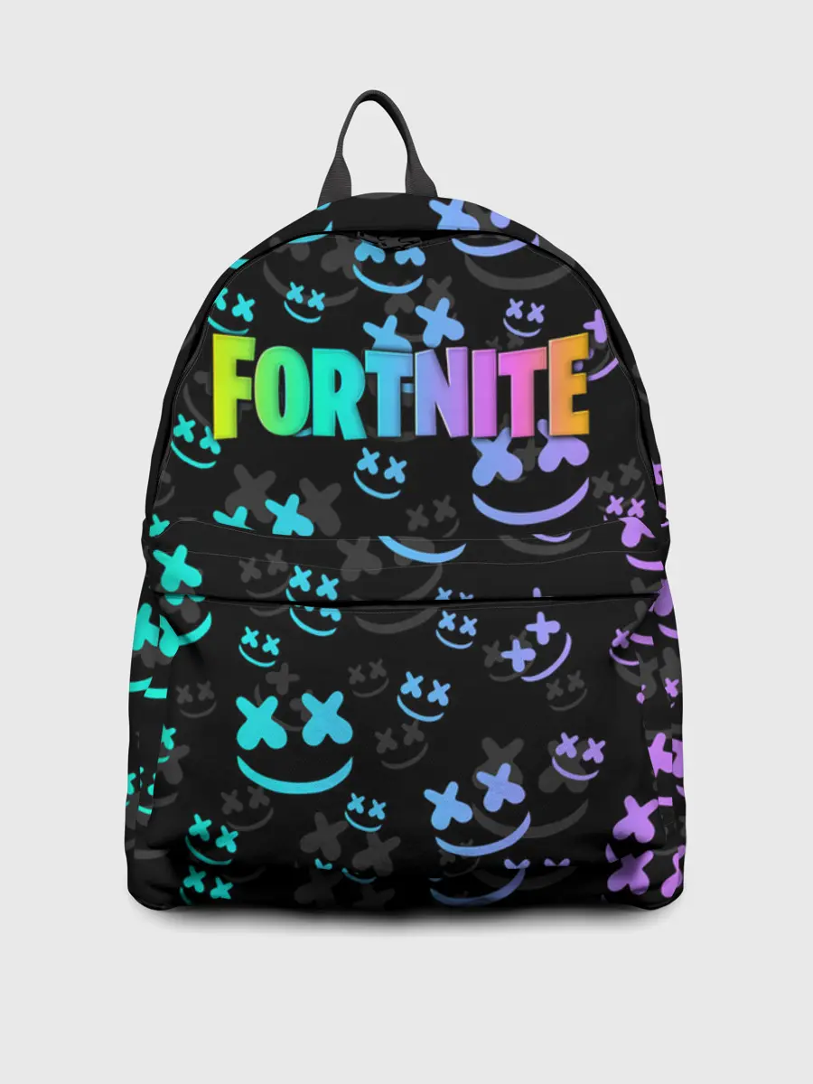 Рюкзак джинсовый / Fortnite & Marshmello