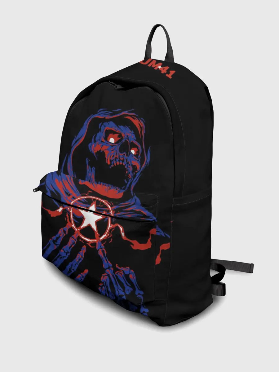 Рюкзак джинсовый / Skull Sum41