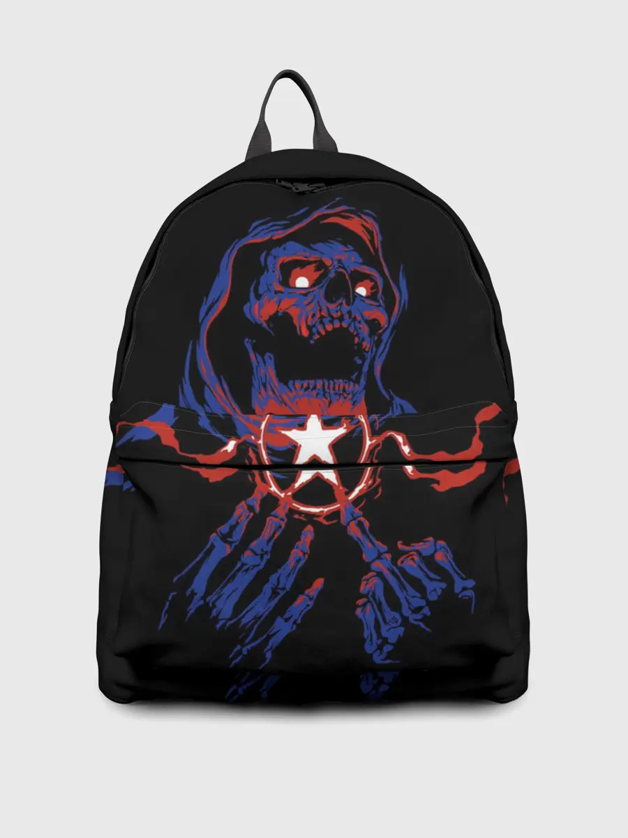 Рюкзак джинсовый / Skull Sum41