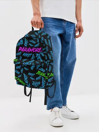 Рюкзак джинсовый / Paramore RIOT!