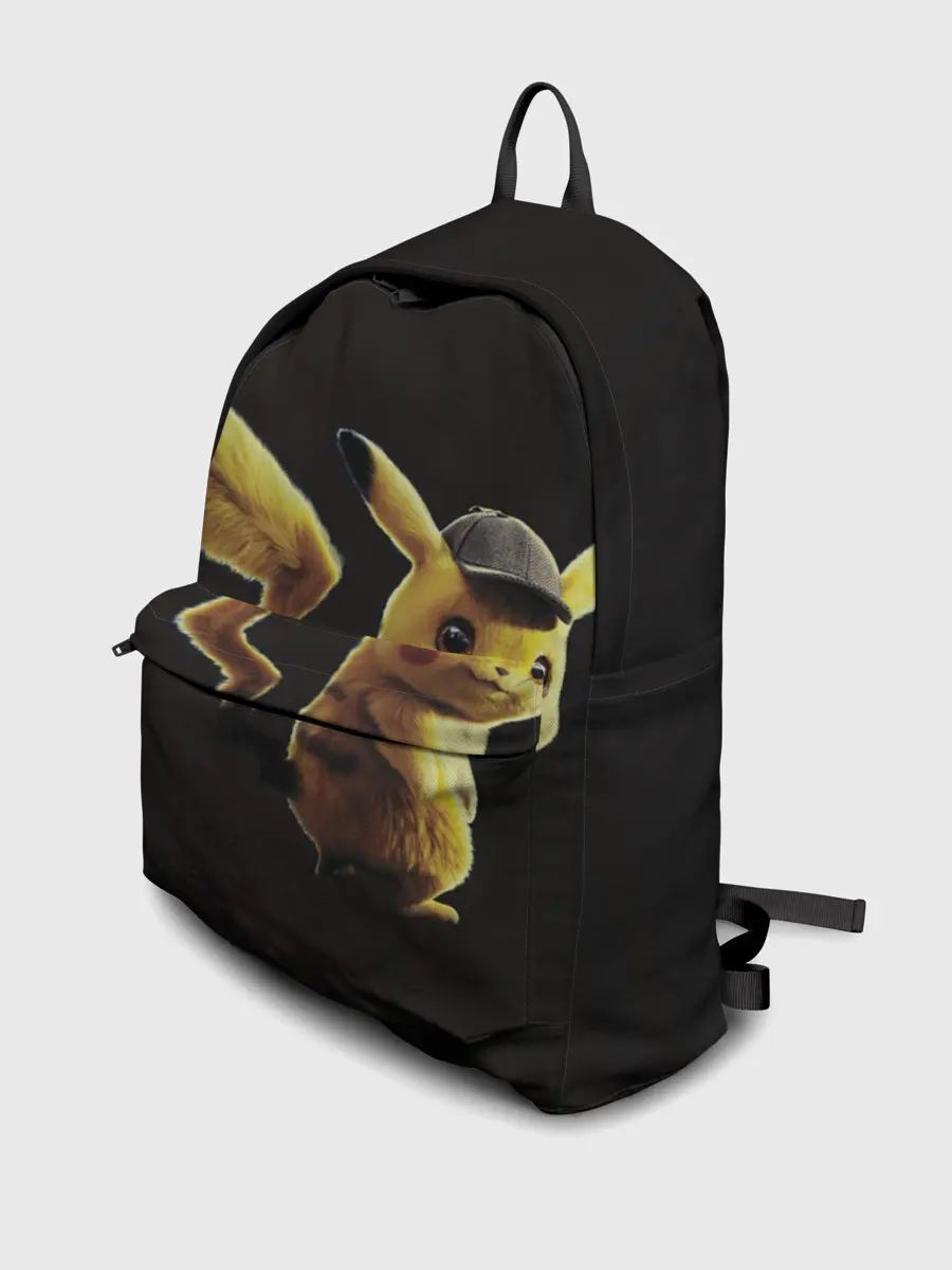 Рюкзак джинсовый / Детектив Пикачу