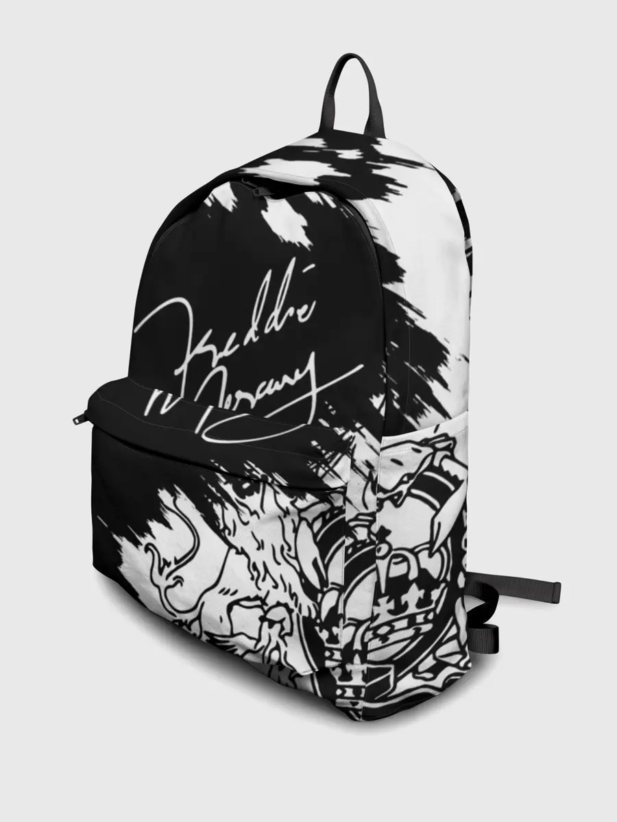 Рюкзак джинсовый / Автограф Фредди Меркьюри