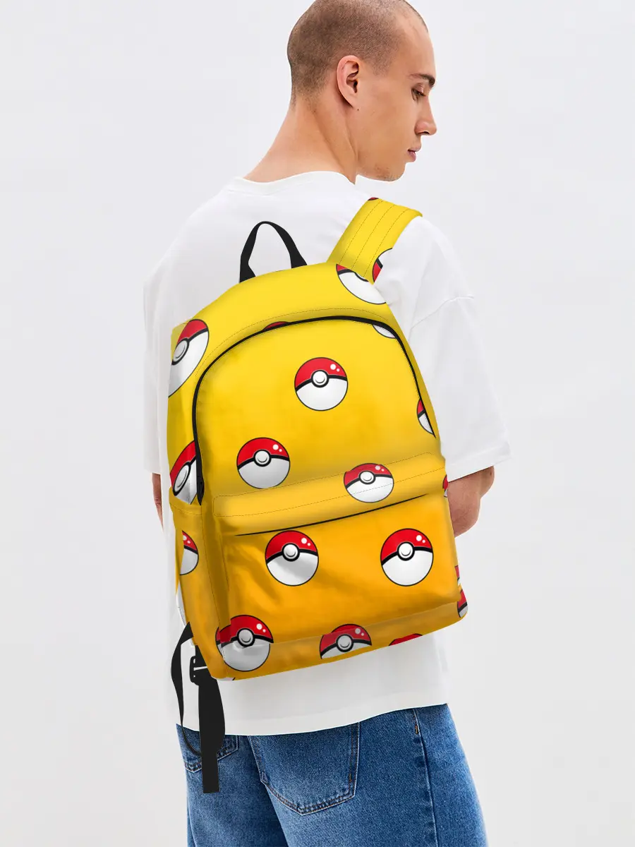 Рюкзак джинсовый / Покеболы