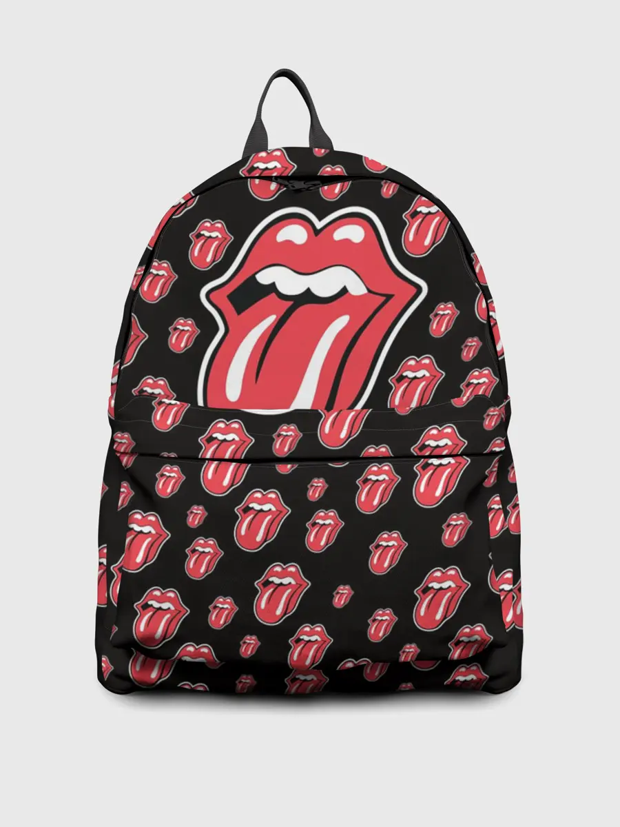 Рюкзак джинсовый / rolling stones