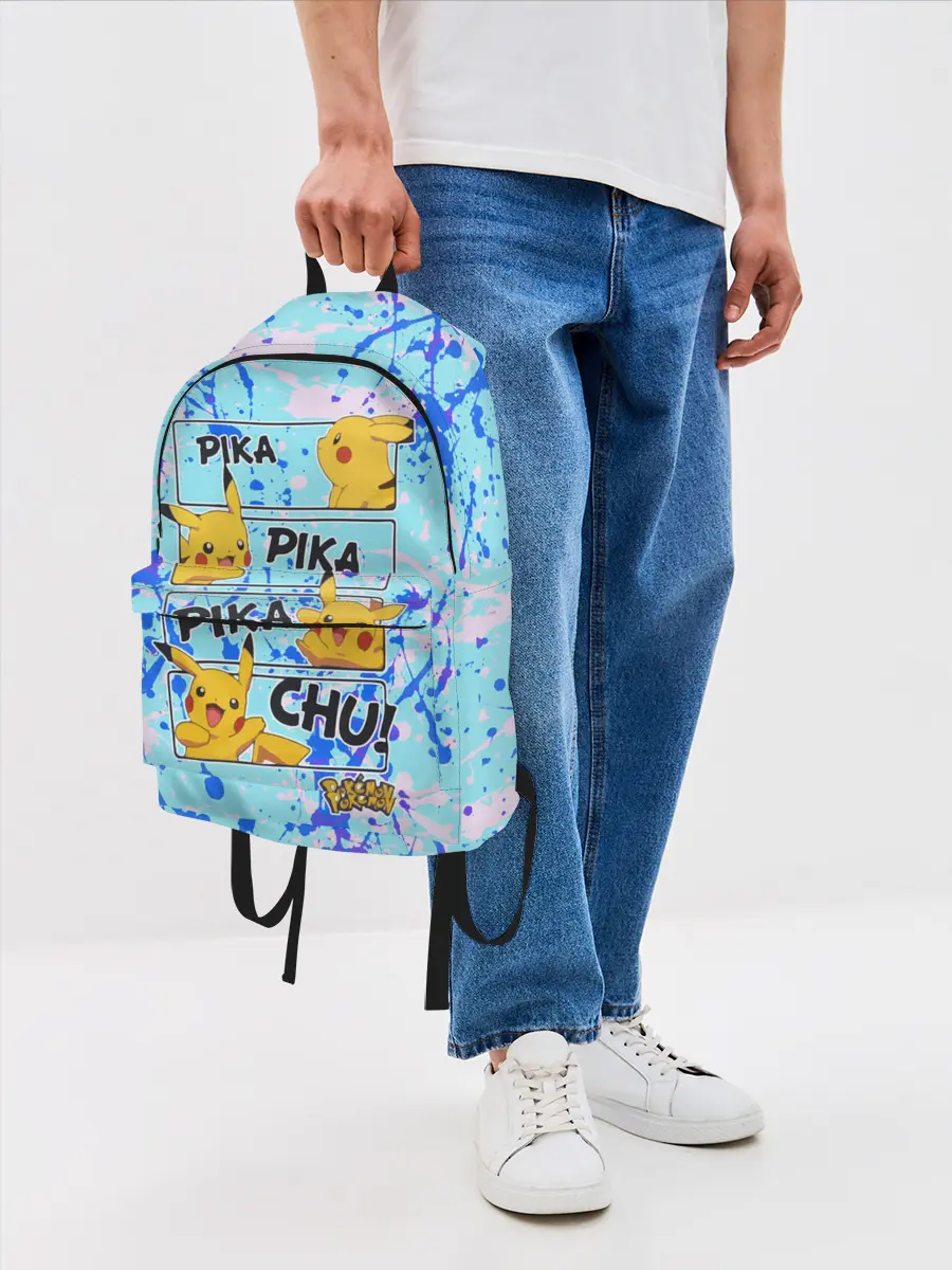 Рюкзак джинсовый / Pikachu