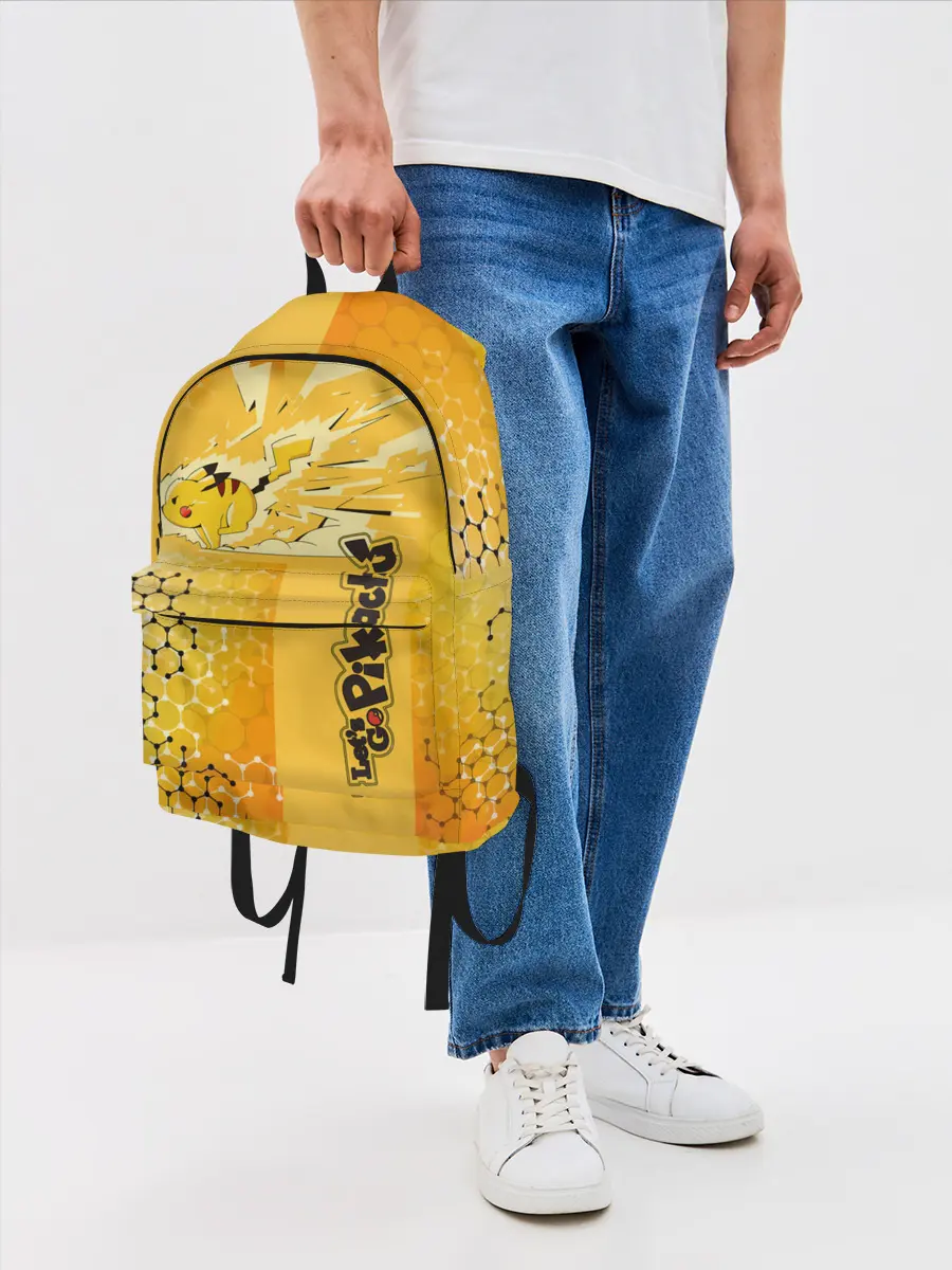 Рюкзак джинсовый / Pikachu