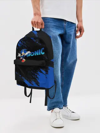 Рюкзак джинсовый / SONIC