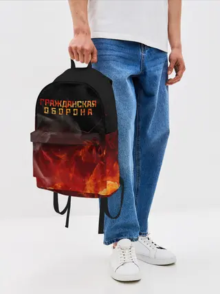 Рюкзак джинсовый / Гражданская оборона