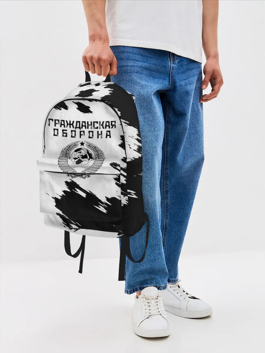 Рюкзак джинсовый / Гражданская оборона