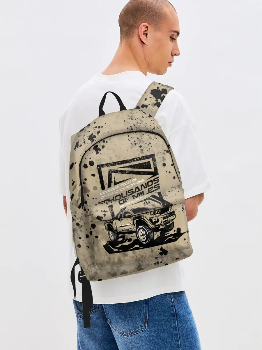 Рюкзак джинсовый / OffRoad Team | Внедорожник