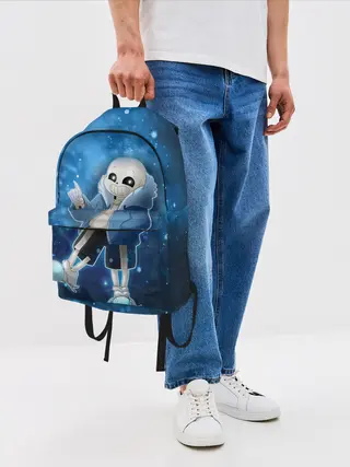 Рюкзак джинсовый / UNDERTALE