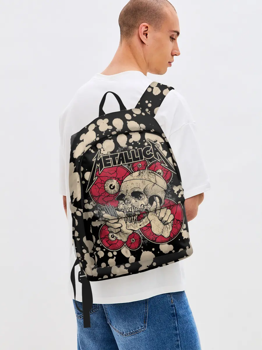 Рюкзак джинсовый / Metallica