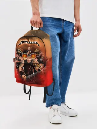 Рюкзак джинсовый / Metallica