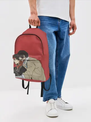 Рюкзак джинсовый / Дазай и Чуя