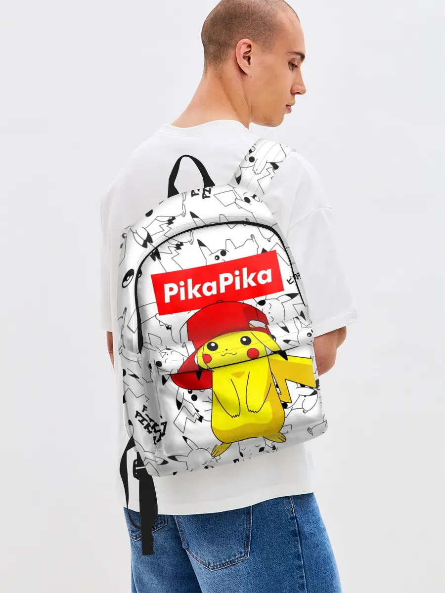 Рюкзак джинсовый / ПИКАЧУ