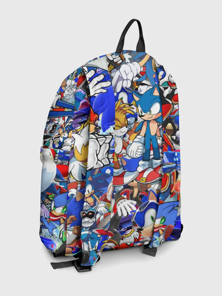 Рюкзак джинсовый / SONIC PATTERN | СОНИК