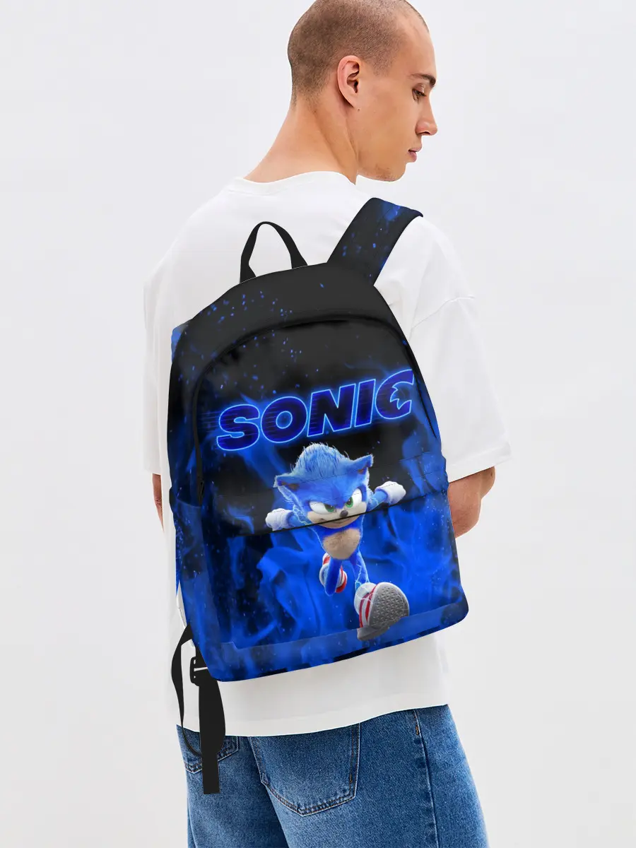 Рюкзак джинсовый / SONIC