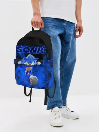 Рюкзак джинсовый / SONIC