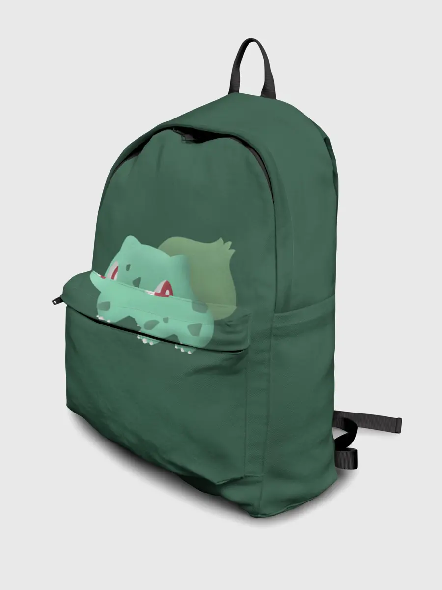 Рюкзак джинсовый / Pokemon Bulbasaur