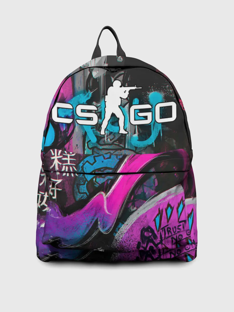 Рюкзак джинсовый / CS GO - Fever Dream
