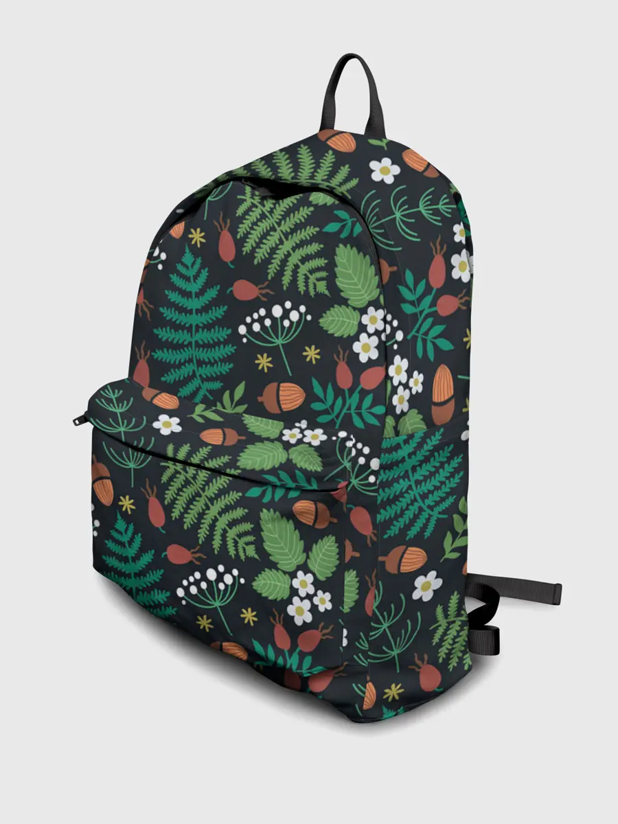 Рюкзак джинсовый / Forest leaves