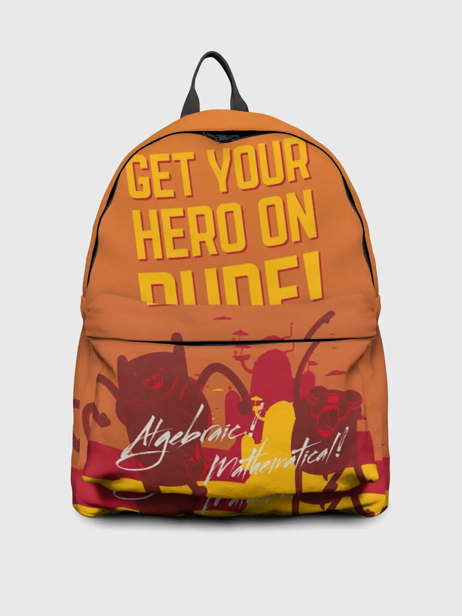 Рюкзак джинсовый / Get your hero on DUDE