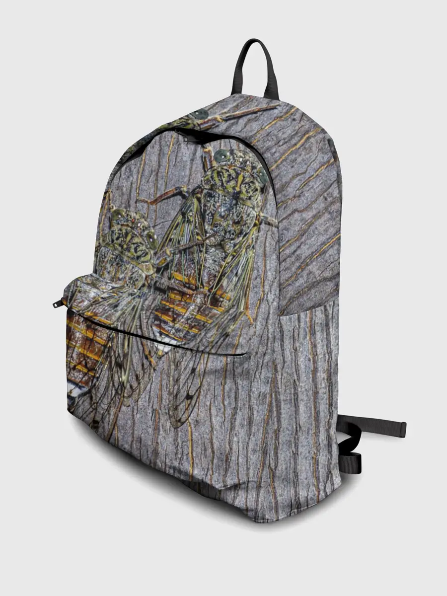 Рюкзак джинсовый / Цикады