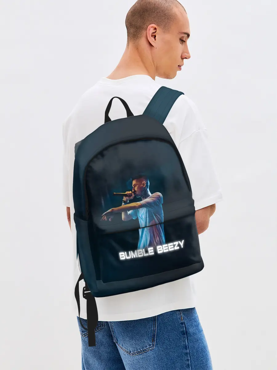 Рюкзак джинсовый / BUMBLE BEEZY