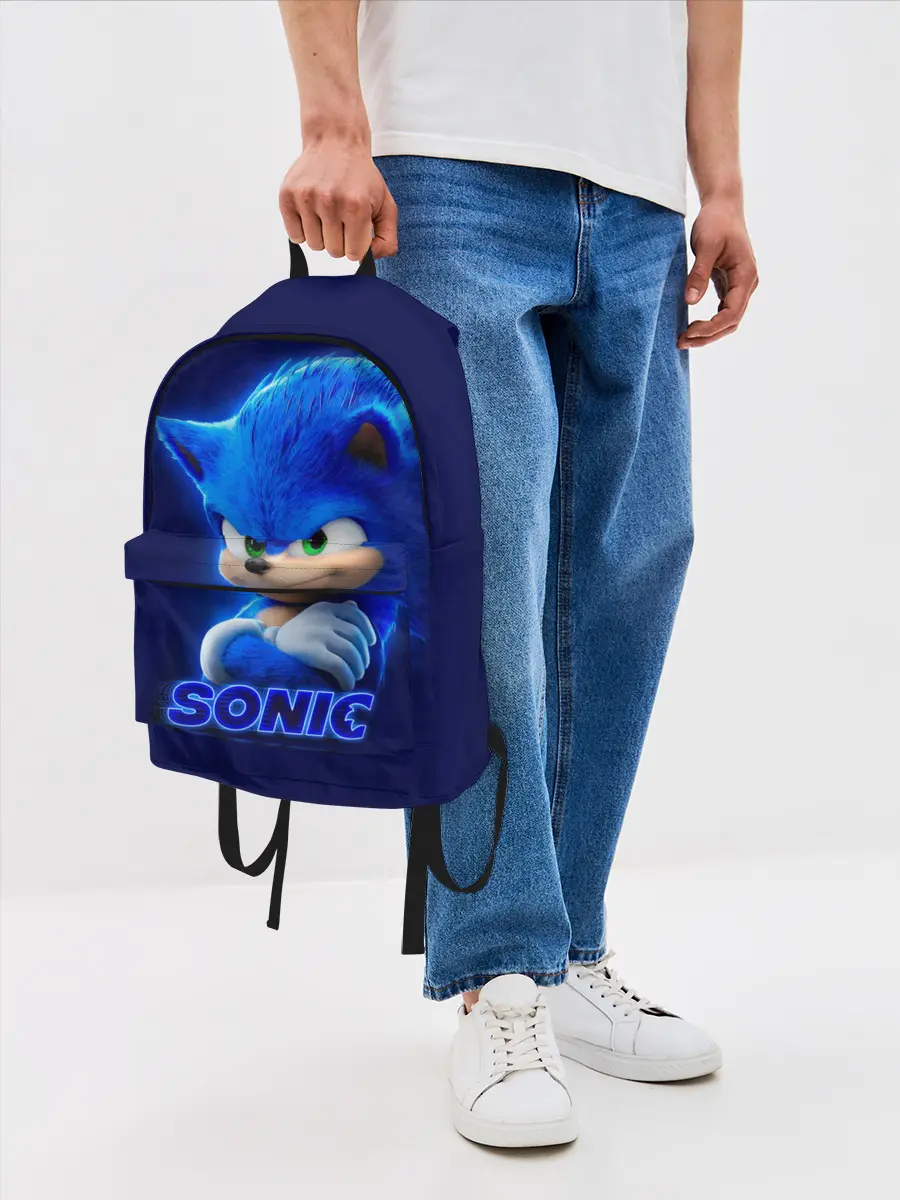 Рюкзак джинсовый / SONIC