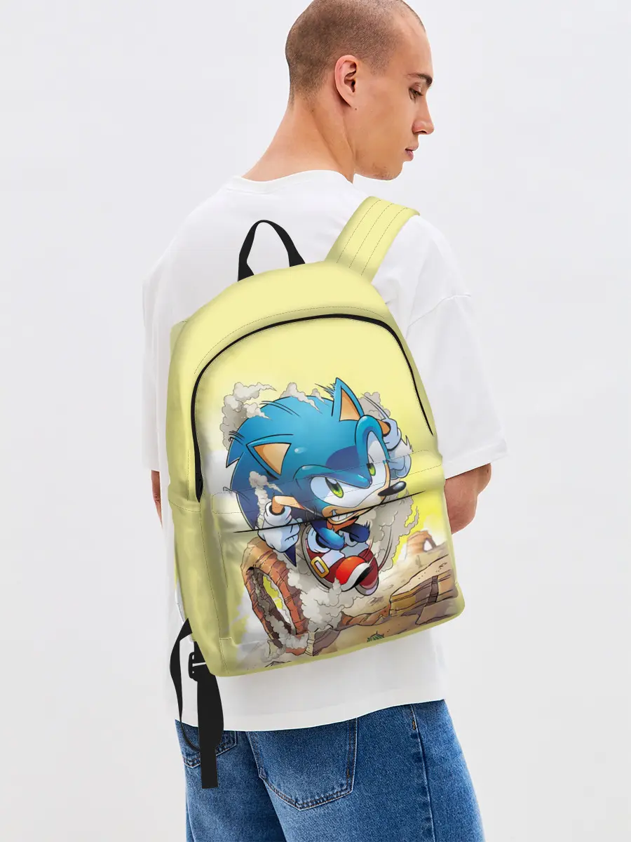 Рюкзак джинсовый / SONIC
