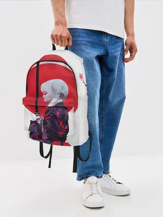 Рюкзак джинсовый / Самурай