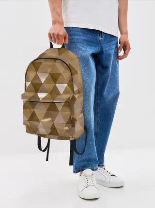 Рюкзак джинсовый / Кристализация