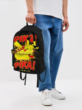 Рюкзак джинсовый / ПИКАЧУ