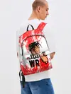 Рюкзак джинсовый / Juice WRLD.