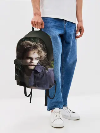 Рюкзак джинсовый / Роберт Паттинсон