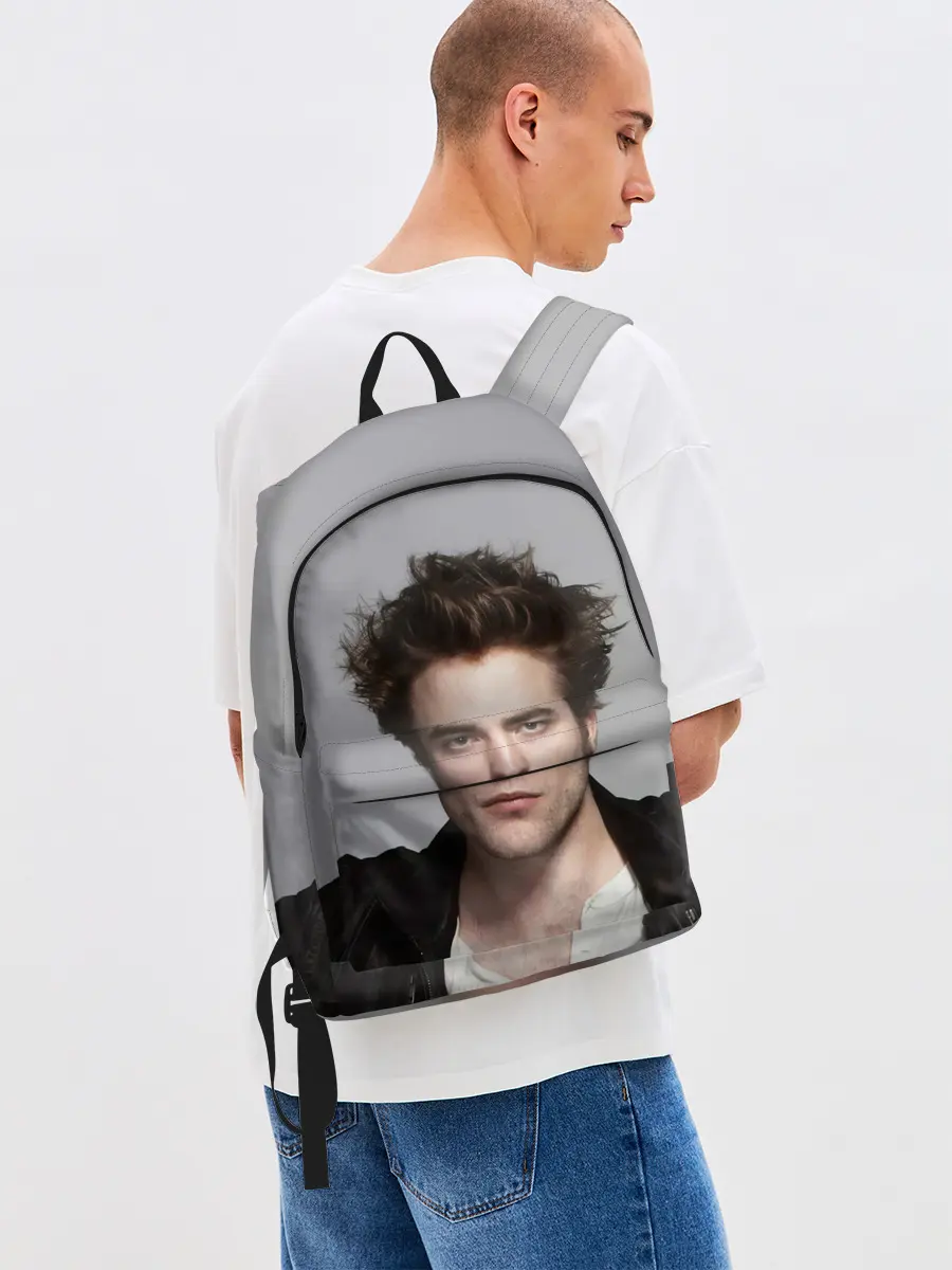 Рюкзак джинсовый / РОБЕРТ ПАТТИНСОН