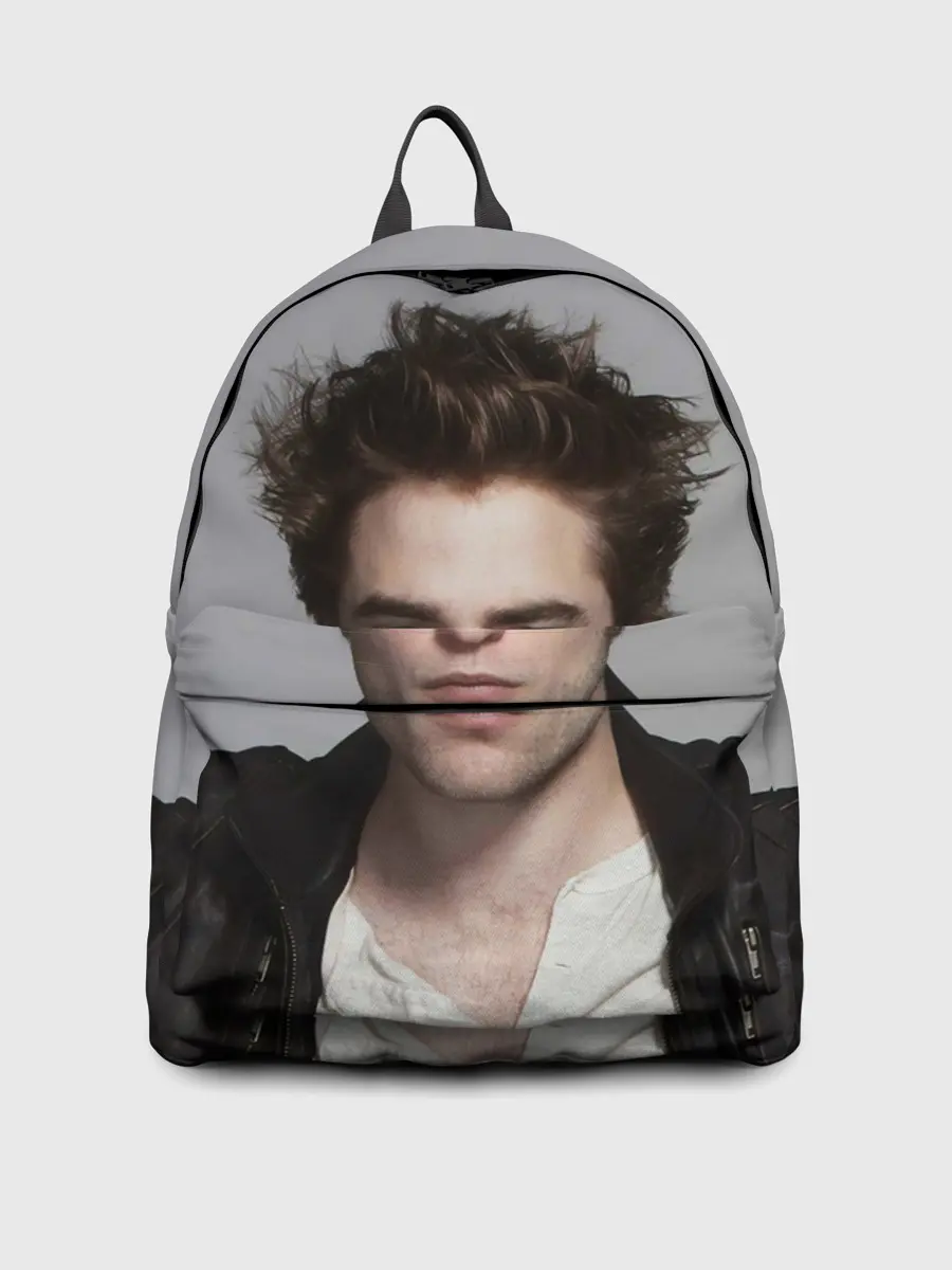 Рюкзак джинсовый / РОБЕРТ ПАТТИНСОН