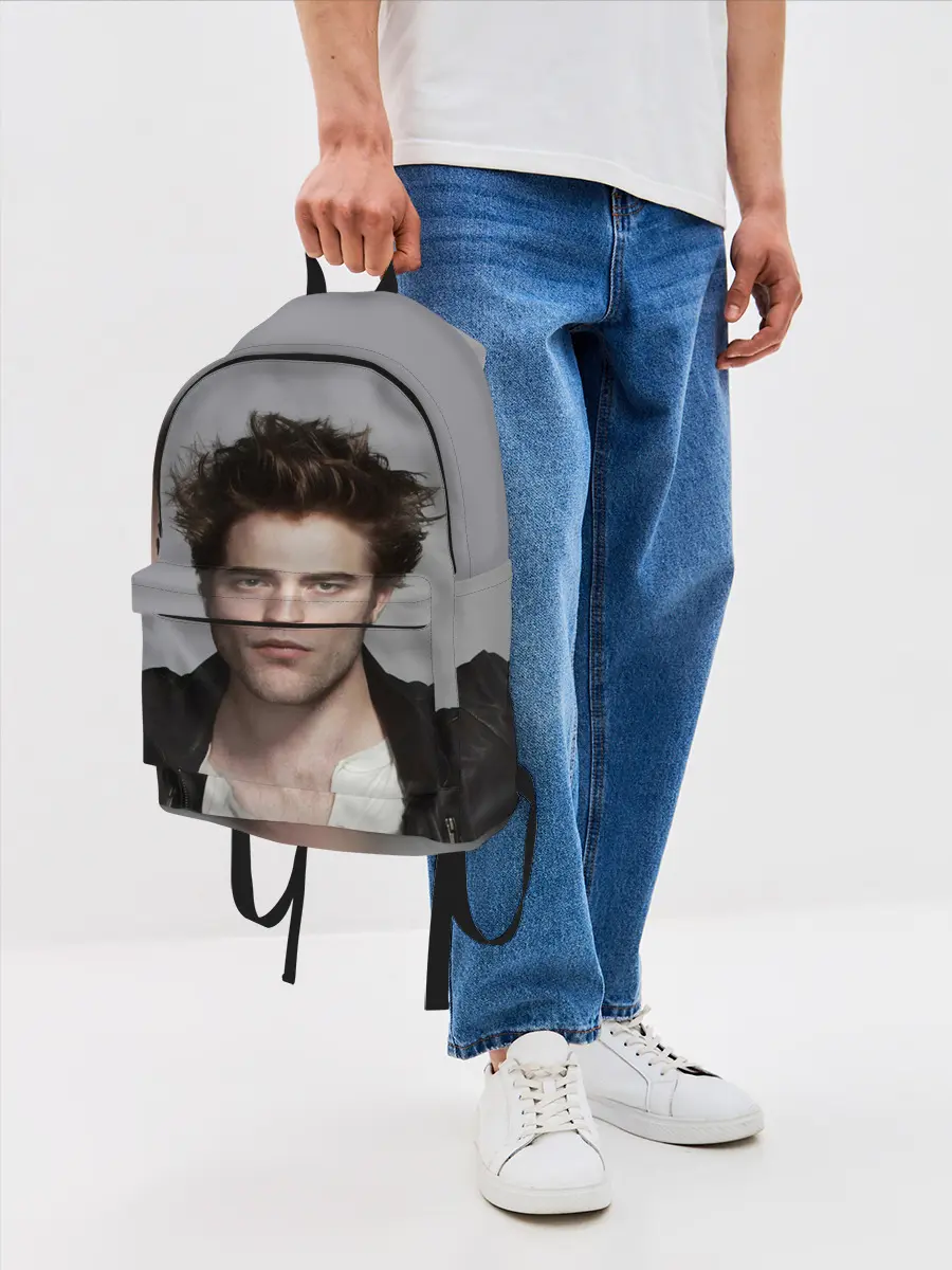 Рюкзак джинсовый / РОБЕРТ ПАТТИНСОН
