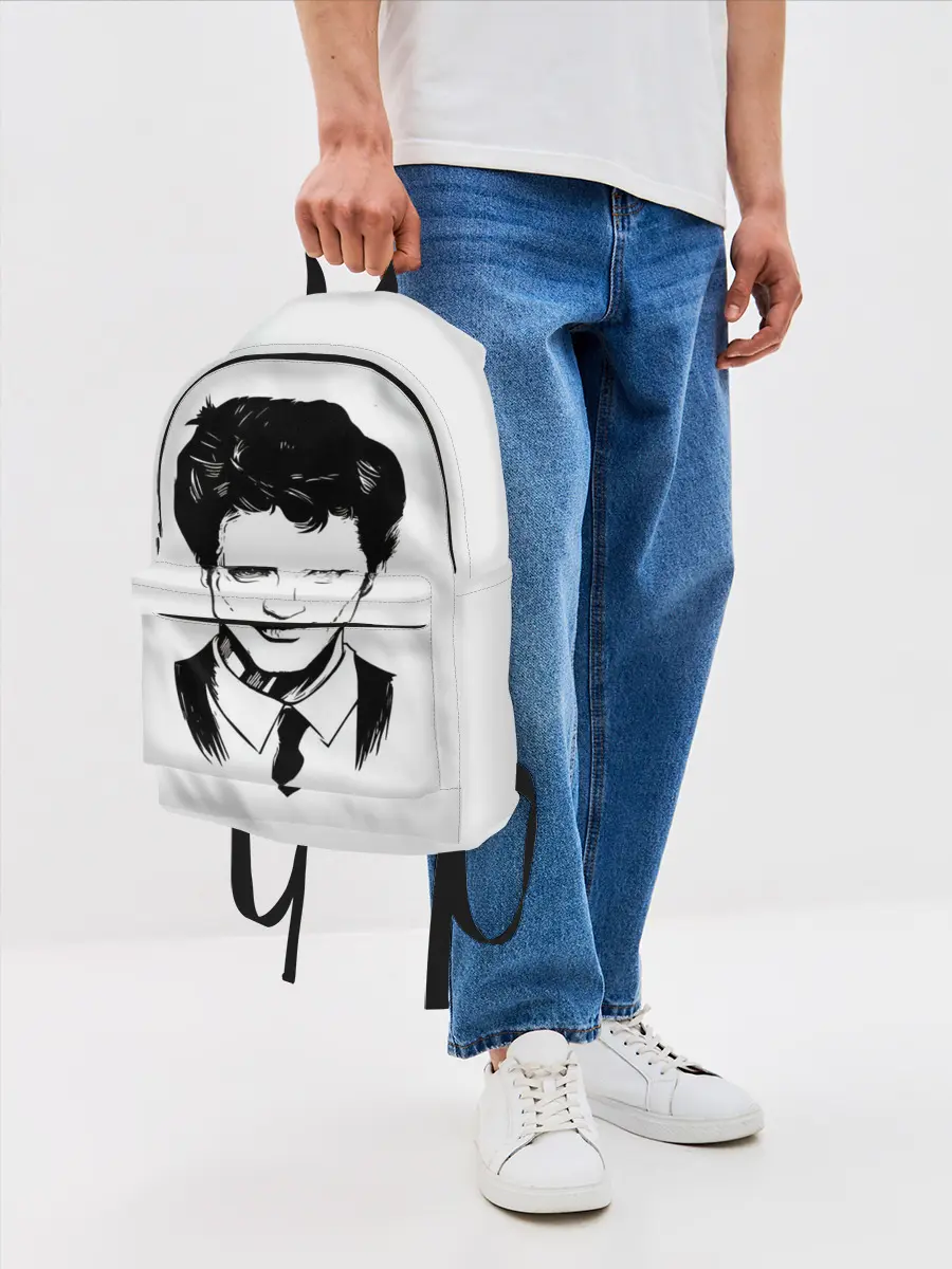 Рюкзак джинсовый / РОБЕРТ ПАТТИНСОН