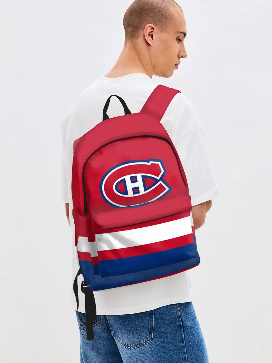 Рюкзак джинсовый / Монреаль Канадиенс