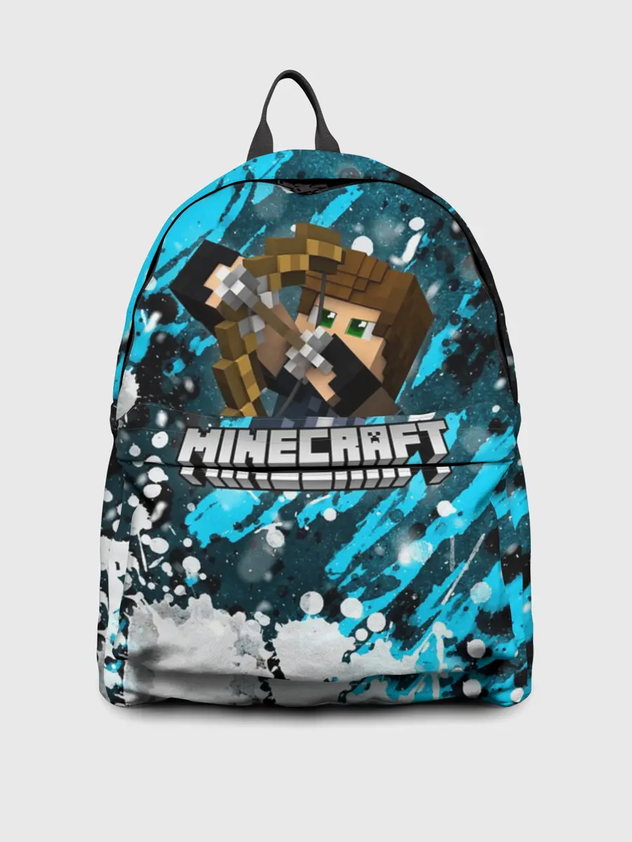 Рюкзак джинсовый / Minecraft / Майнкрафт