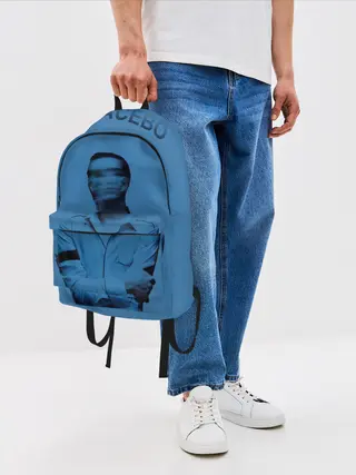 Рюкзак джинсовый / PALCEBO Sleeping with Ghosts
