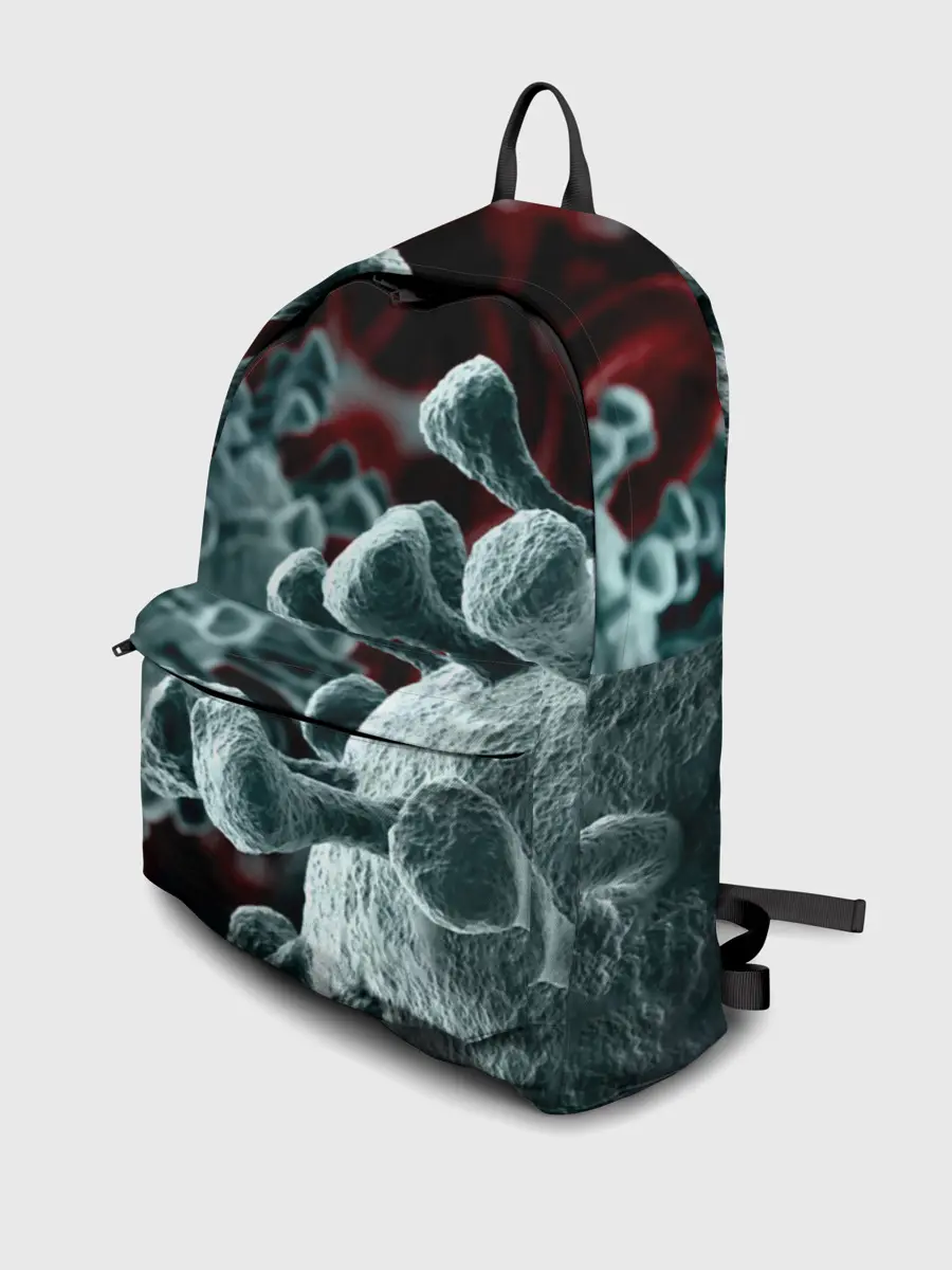 Рюкзак джинсовый / Коронавирус