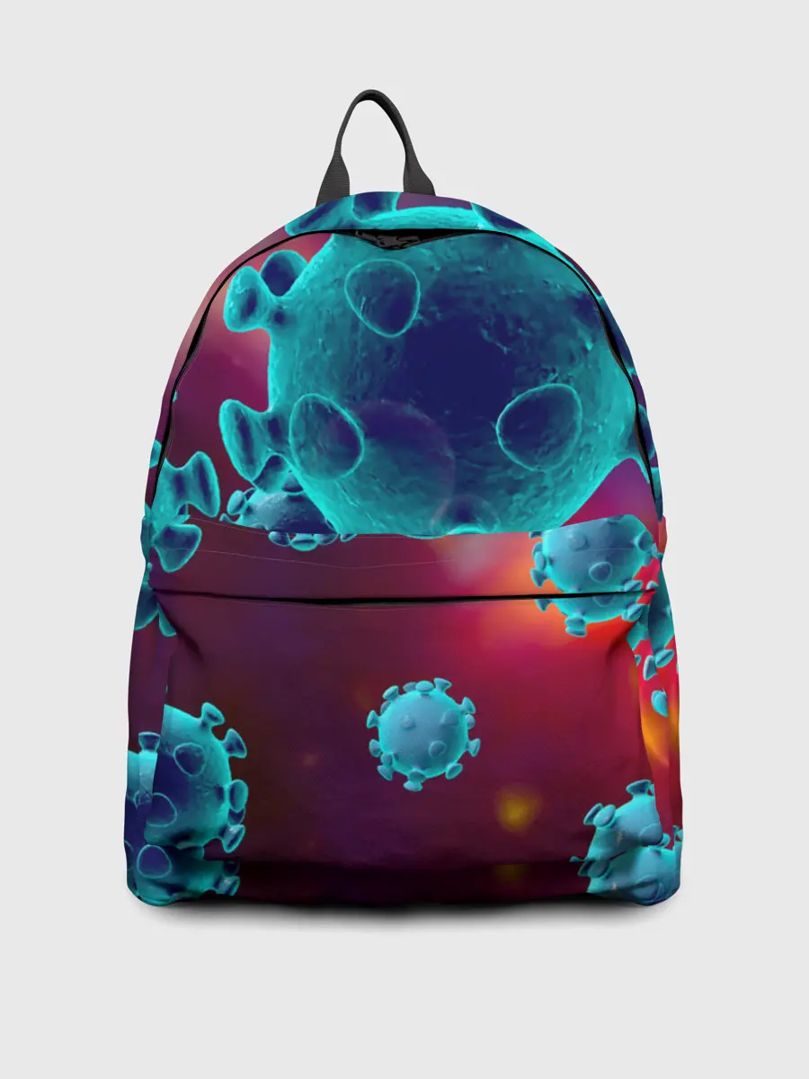 Рюкзак джинсовый / Коронавирус