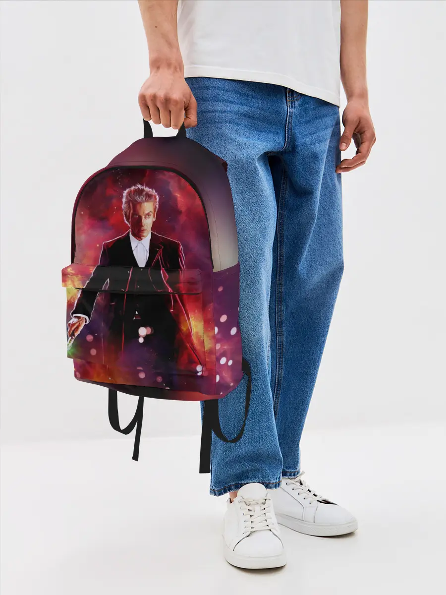 Рюкзак джинсовый / ДОКТОР КТО