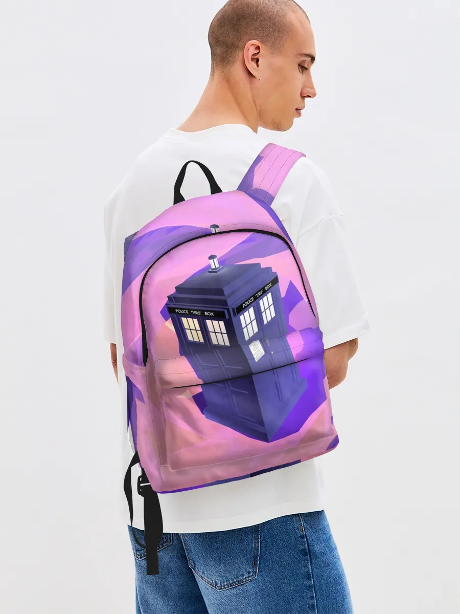 Рюкзак джинсовый / CRAZY TARDIS