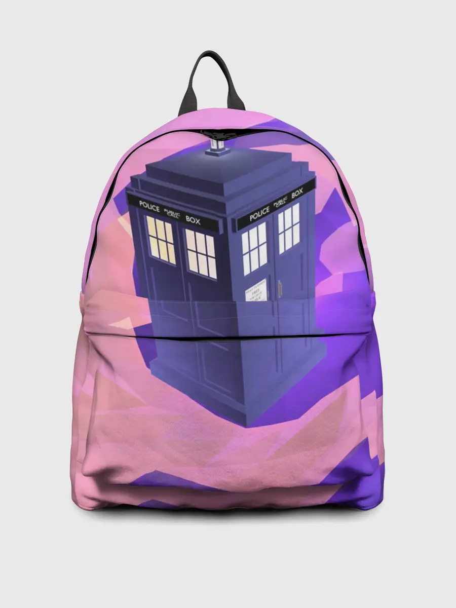 Рюкзак джинсовый / CRAZY TARDIS