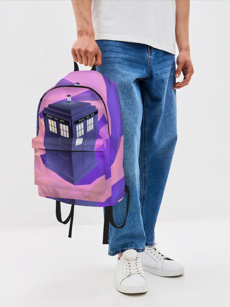 Рюкзак джинсовый / CRAZY TARDIS