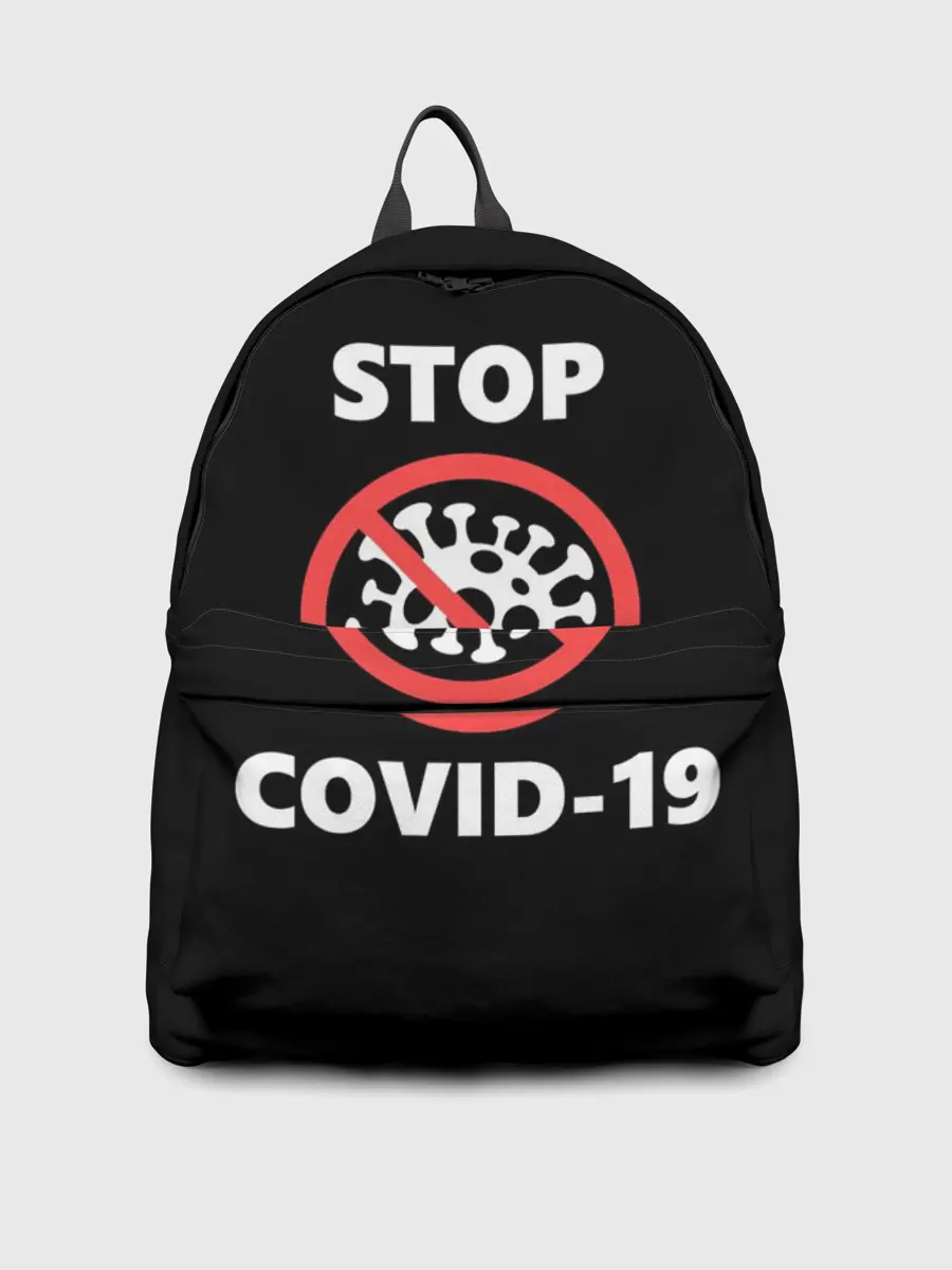 Рюкзак джинсовый / STOP COVID-19